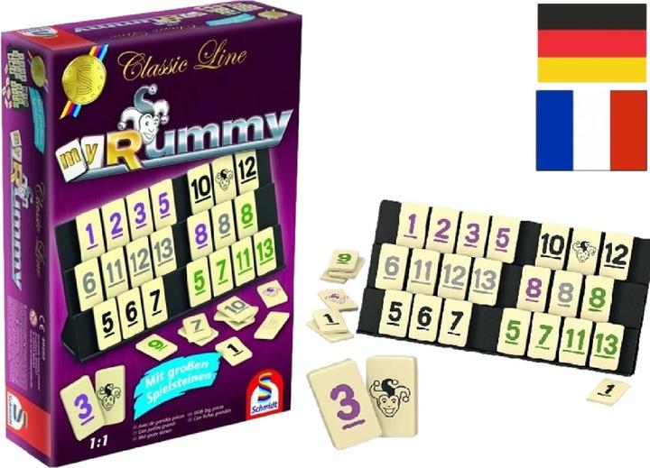 Image du produit Schmidt Spiele Rami - Ligne classique (Allemand)