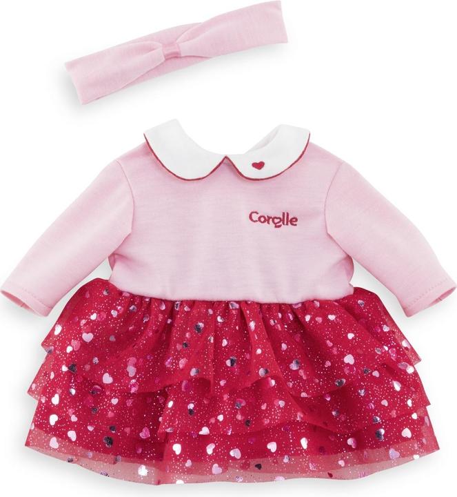 Actual product image Corolle MGP dress, sweetheart