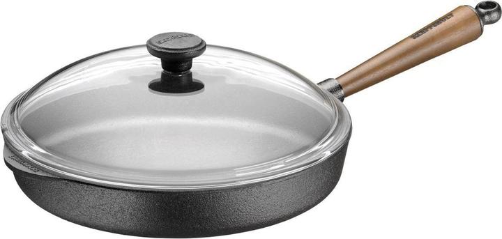 Produktbild Skeppshult Gusseisen Pfanne 28 cm Walnuss (28 cm, Pfannenset + Topfset, Gusseisen)