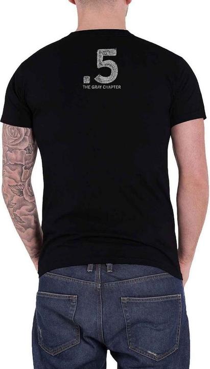Actual product image Slipknot Adults.5: The grey chapter skull T-shirt (XXL)