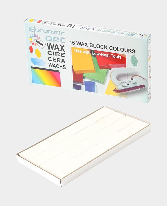 Produktbild Hobbyring Encaustic Wachsblöcke 16er Set, pastellvanille