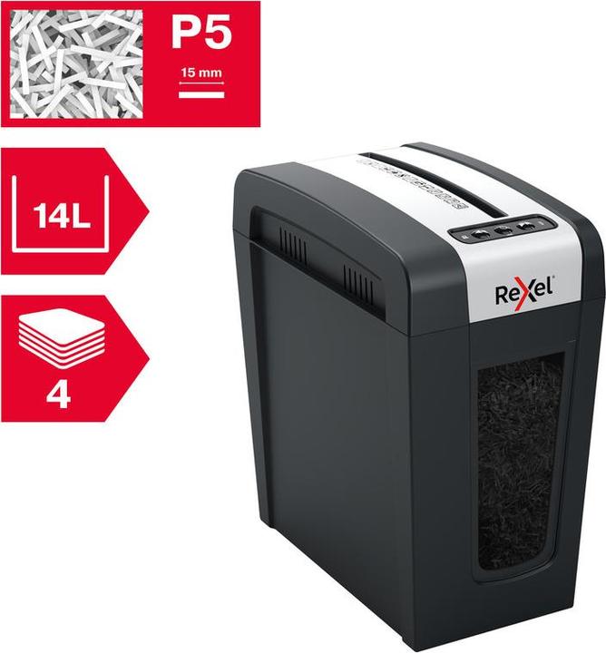 Immagine prodotto Rexel MC4-SL Shredder Triturazione micro-tagliata 60 dB (Microtaglio)