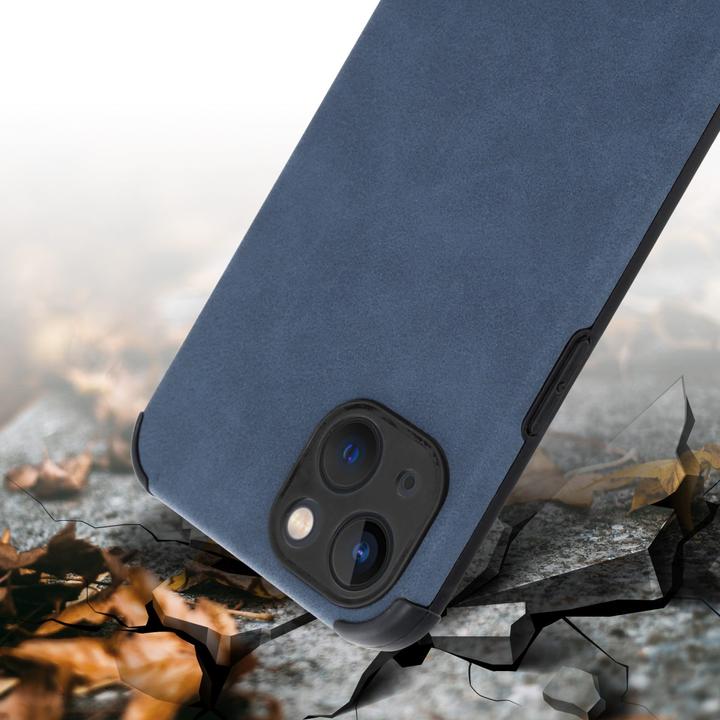 Produktbild Cadorabo Hülle für Apple iPhone 13 im TPU Matt Leder LM161 Style (Apple iPhone 13)