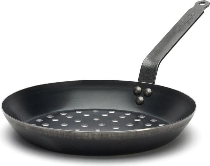 Actual product image de Buyer Chestnut pan (28 cm, Frying pan, Iron)