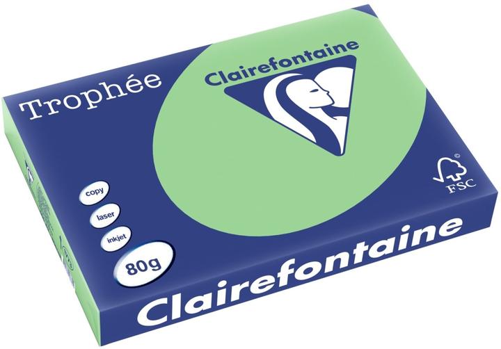 Clairalfa Multifunktionspapier Troph‚e, A3, naturgrn (80 g/m², 500 x, A3)