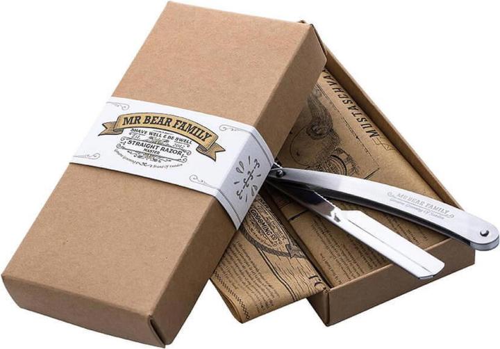 Actual product image Mr. Bear Family Straight Razor Master