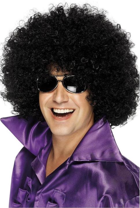 Actual product image Smiffys Unisex Adult Mega-Huge Afro Wig