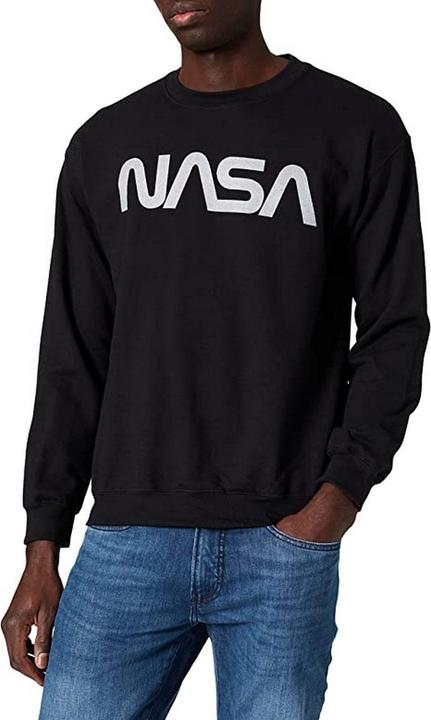 Image du produit Nasa Sweat-shirt en coton à logo moderne pour hommes (M)