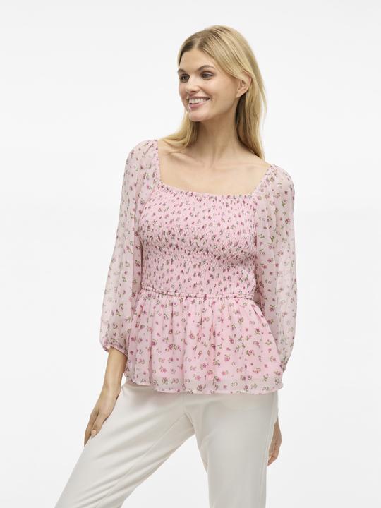 Image du produit Vila VIMIA 3/4-Arm Gesmoktes Oberteil (40)