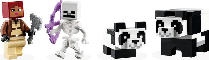 Produktbild LEGO Das Pandahaus (21245, LEGO Minecraft)