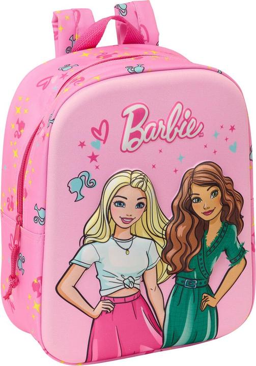 Actual product image Barbie School backpack Pink Pink 22 x 27 x 10 cm 3D
