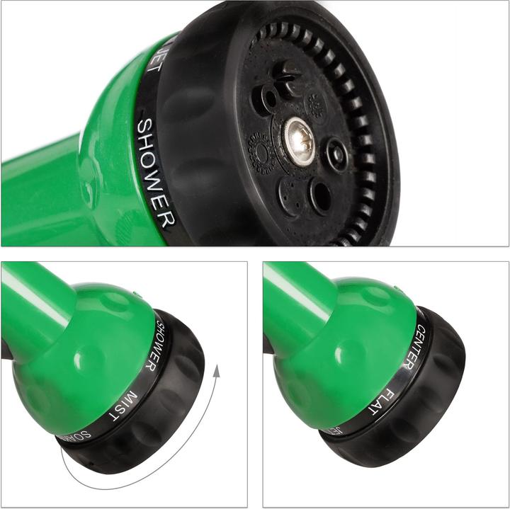 Actual product image Relaxdays Garden Hose with Spray Gun (0.19 m, 11 mm)