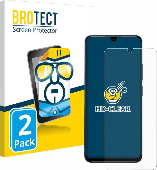 Actual product image BROTECT Screen Protector Clear (2 Piece, Xiaomi Redmi 14C)