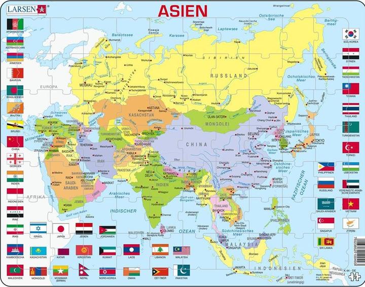 Produktbild Larsen Asien Politisch (70 Teile)