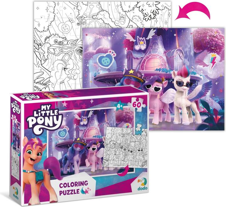 Image du produit Dodo A colorier 2en1 My Little Pony (60 pièces)