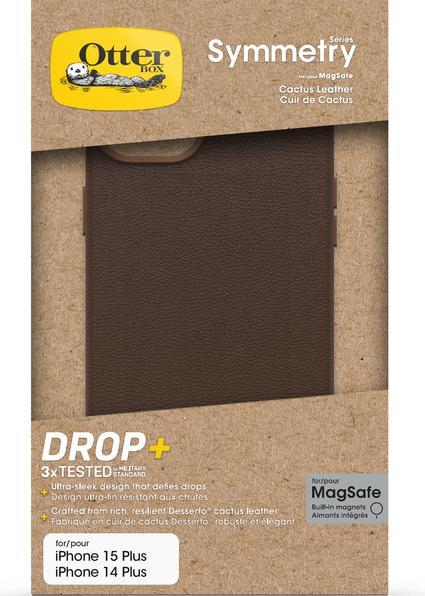 Produktbild OtterBox Symmetry Cactus Leather mit MagSafe (Apple iPhone 15 Plus, Apple iPhone 14 Plus)