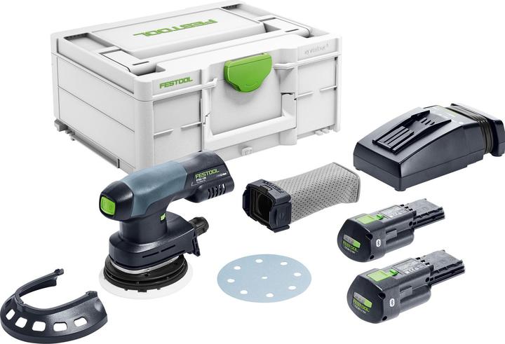 Immagine prodotto Festool Levigatrice orbitale a batteria ETSC 125 3,0 I-Plus (Levigatrici rotorbitali)