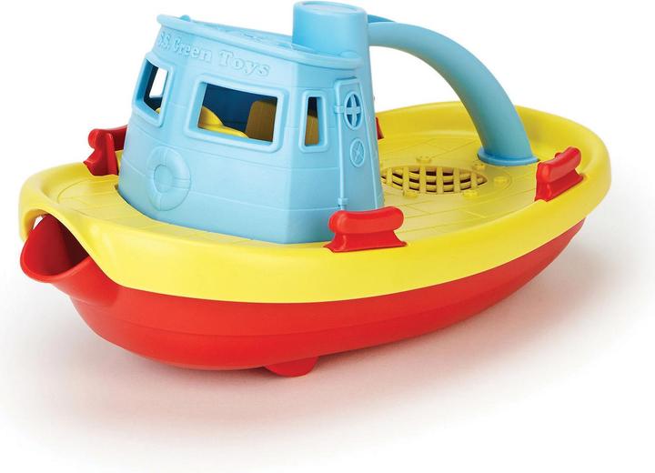 Green Toys Tugboat - Bleu / Jaune
