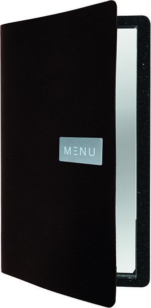 Actual product image Securit Menu card folder ROYAL, DIN A4, made of leather, red