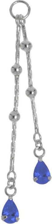 Produktbild Bijouteria Bauchpiercing-Anhänger (Kristall, Silber 925)