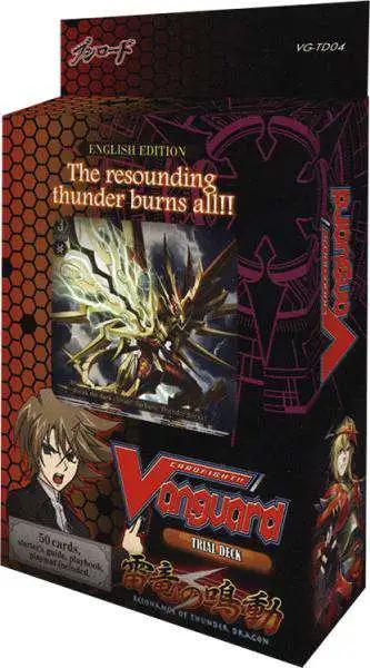 Immagine prodotto Bushiroad Cardfight! Vanguard Trial Deck Visualizza Risonanza del Tuono (Inglese, Display del booster)