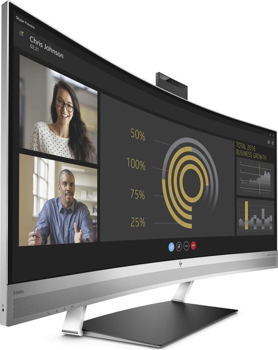 Produktbild HP EliteDisplay S340c (3440 x 1440 Pixel, 34")