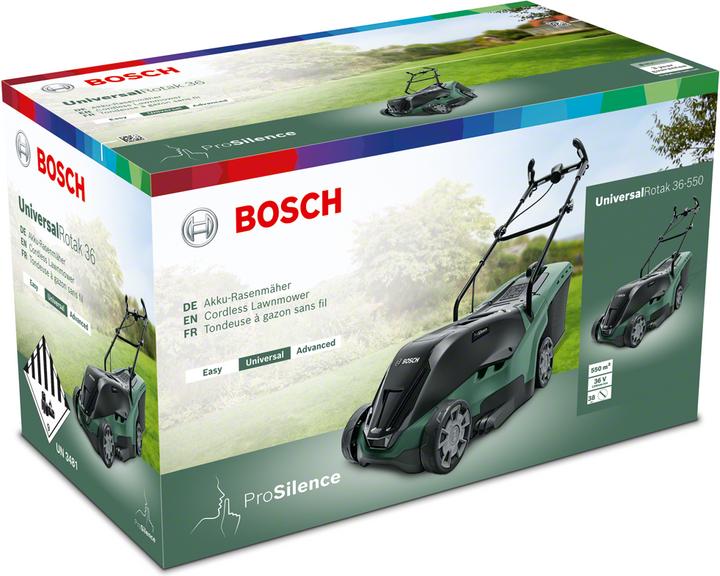 Image du produit Bosch Home & Garden Rotak universel 36-550 (Fonctionnement sur batterie)