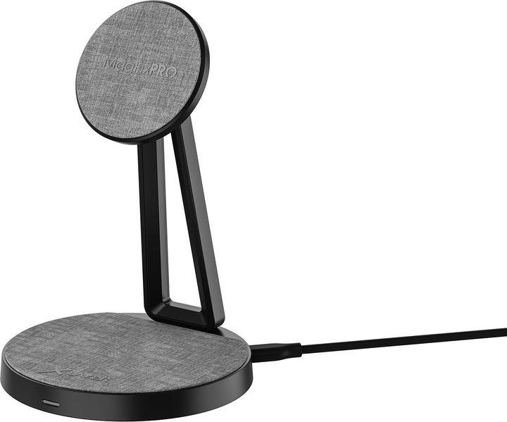Produktbild Xlayer Magfix Pro 2 In 1 Kabelloses Ladegerät 15W Schwarz (15 W)