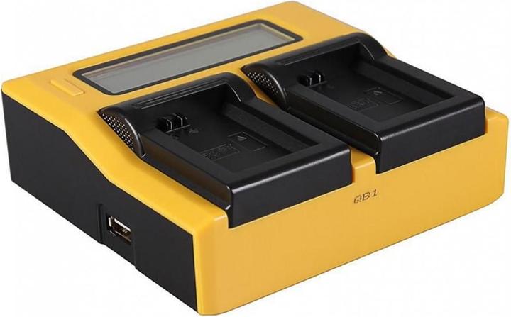 Patona Chargeur Sony NP-FW50 à double écran LCD (Chargeur de batterie d'appareil photo)