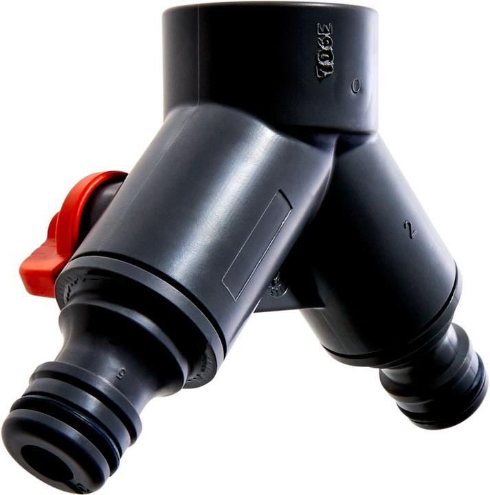 Actual product image Gardena Two-way valve (Tap adaptor, Multi-coupling, 13 mm)