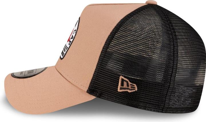 Actual product image New Era 9Forty A-Frame Trucker Cap - State Patch Beige (One size)