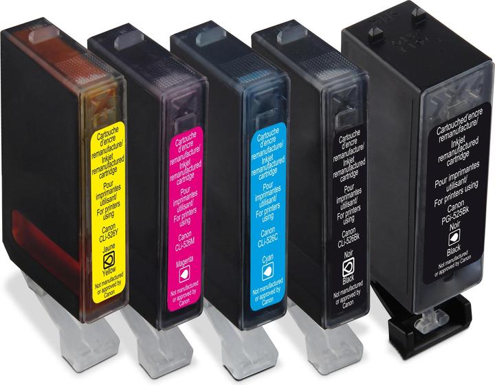 Produktbild Generic Ink Tinte Canon PGI-525 Multipack (M, BK, Y, C)