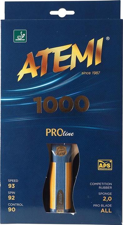 Image du produit Atemi Nouveau Raquette de ping-pong 1000 Pro concave