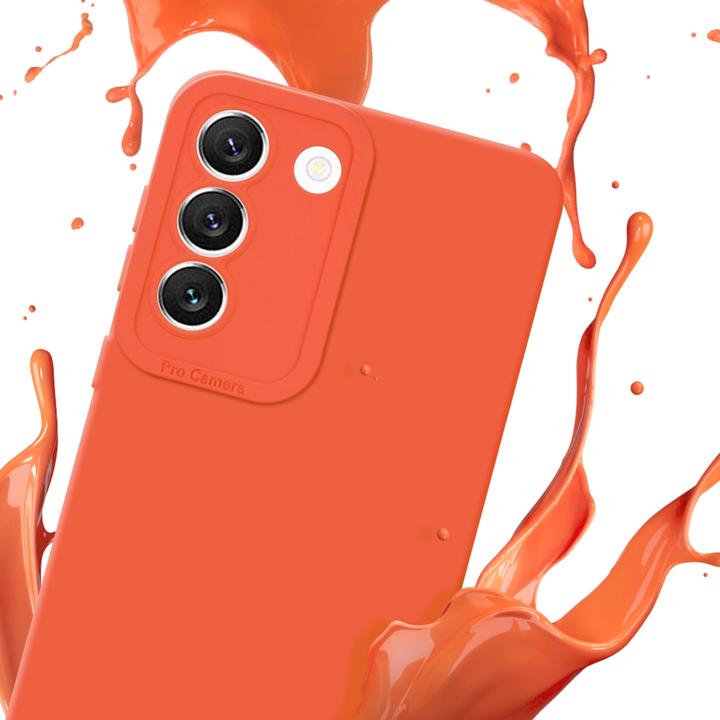 Actual product image Cadorabo Case for Samsung Galaxy S22 in TPU Fluid LM162 Style (Samsung Galaxy S22+)