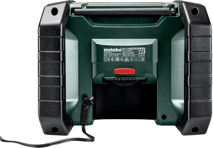 Actual product image Metabo R 12-18 Bt (AM, FM, Bluetooth)