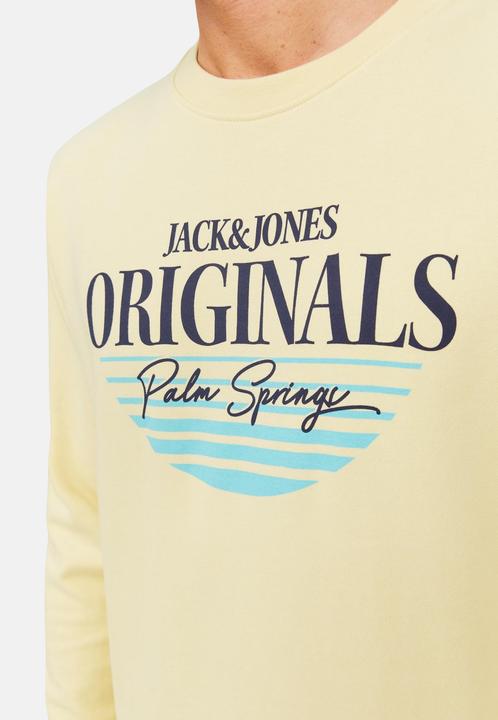 Actual product image Jack & Jones Jorpalma Branding Sweat Crew Neck (S)