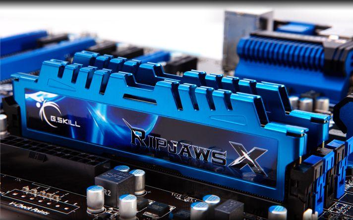 Produktbild G.Skill RipjawsX (2 x 4GB, 2400 MHz, DDR3-RAM, DIMM)