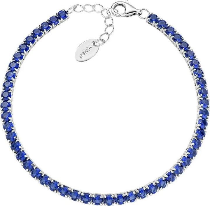 Amen Tennis Armband (20 cm, Silber 925)
