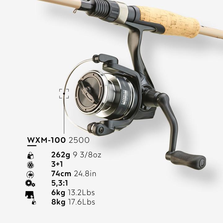 Image du produit Caperlan WXM 100 (Tige ronde, 210 cm)