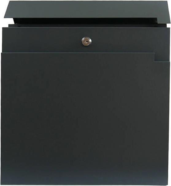 Produktbild SafePost 810 Briefkasten anthrazit RAL7016 matt