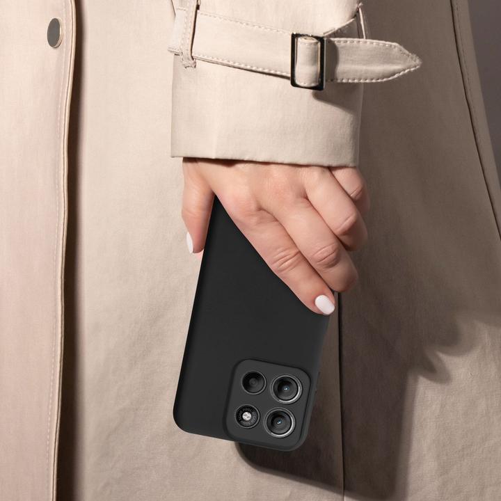 Image du produit Cadorabo Coque pour Motorola Moto G15 TPU Liquid Silicone Case (Motorola Moto C)