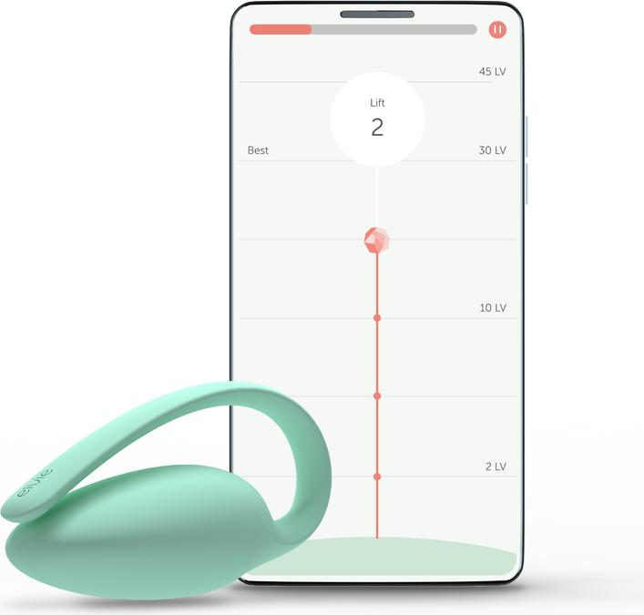 Elvie Trainer - entraîneur intelligent du plancher pelvien avec application (25 g)
