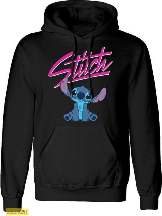Heroes Inc Lilo & Stitch sweater à capuche Script (L) (L)
