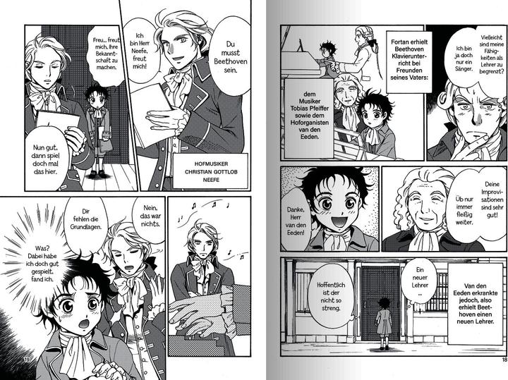 Actual product image MANGA-Biografien - Beethoven (German, Ullmann Media Publishing House, 2025)