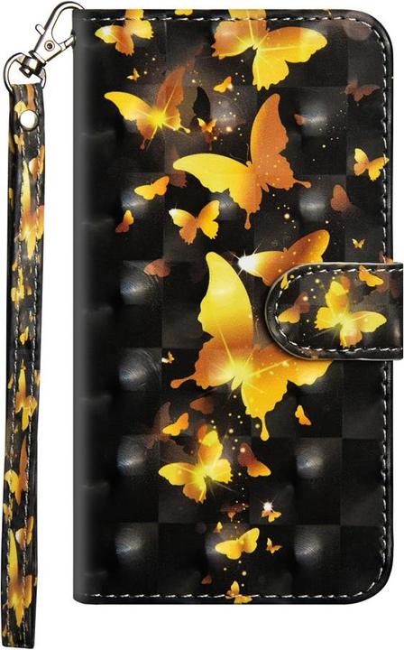 Schmetterling Gold