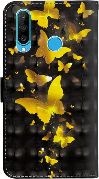 Immagine prodotto Cover-Discount Custodia per cellulare in pelle effetto glitter (Huawei P30 Lite)