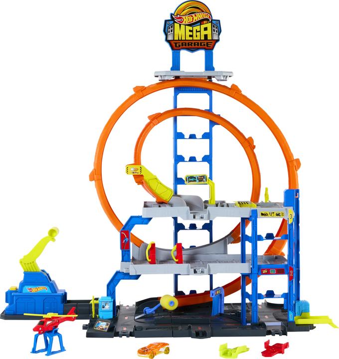 Actual product image Hot Wheels City Mega Garage