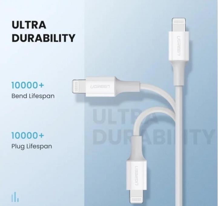 Image du produit Ugreen Câble Lightning vers USB-C 2.0 (1 m, USB 2.0)