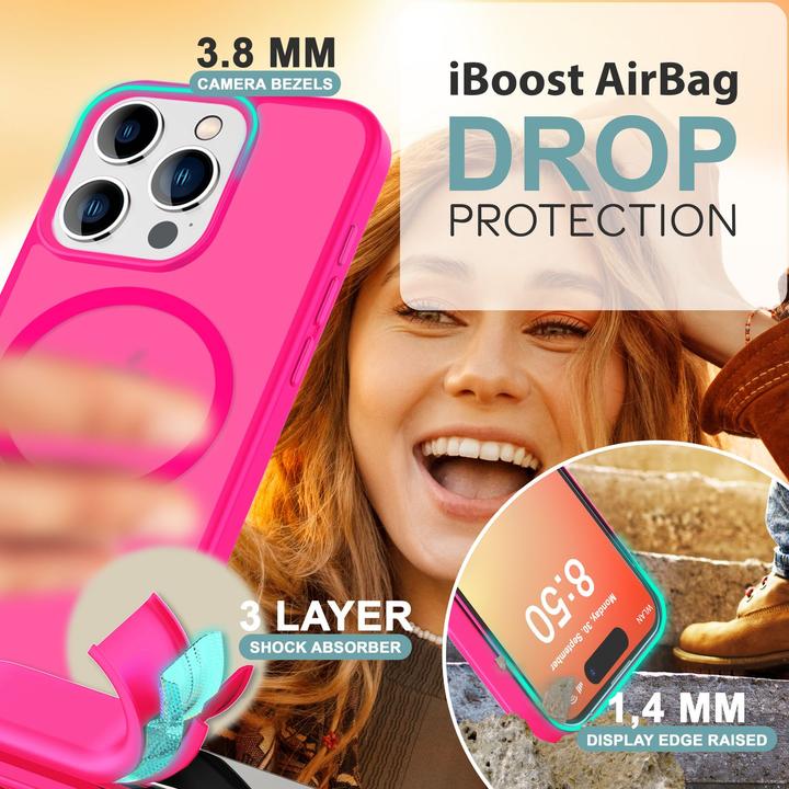 Image du produit Nalia Étui hybride mat avec fonction MagSafe (Apple iPhone 16 Pro)
