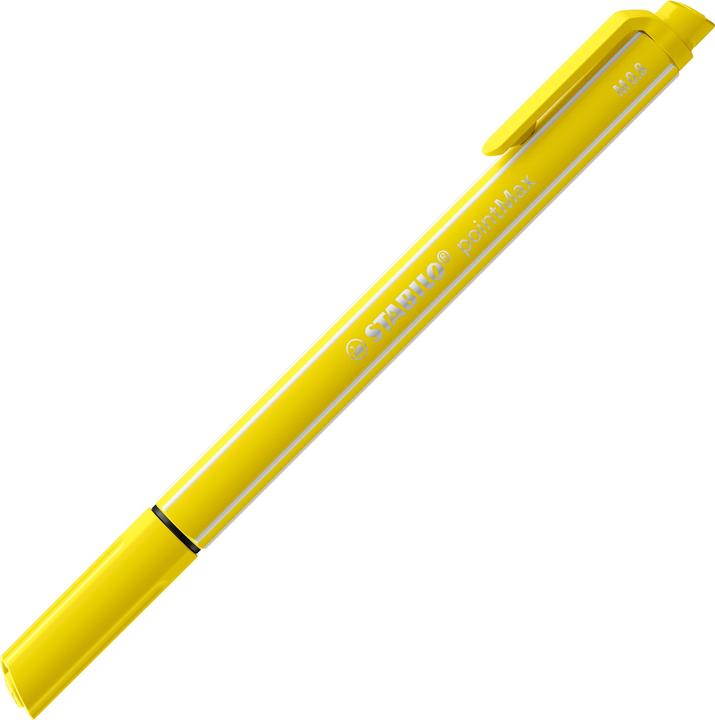 Image du produit STABILO pointMax Stylos-feutres (Jaune citron, 1 x)